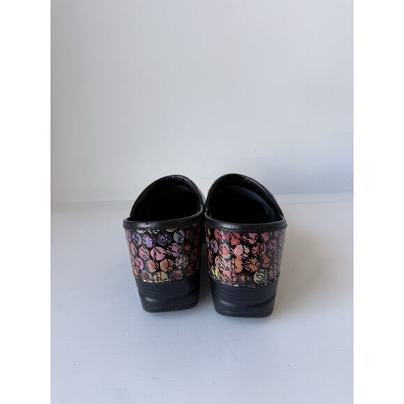 Dansko Shoes Womens Size 6.5-7 EU 37 XP 2.0 Professional Clogs Writing Print - Picture 6 of 9
